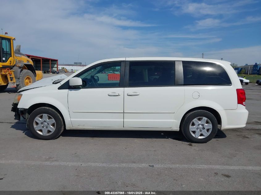 2013 Dodge Grand Caravan Sxt VIN: 2C4RDGCG6DR520244 Lot: 43357565