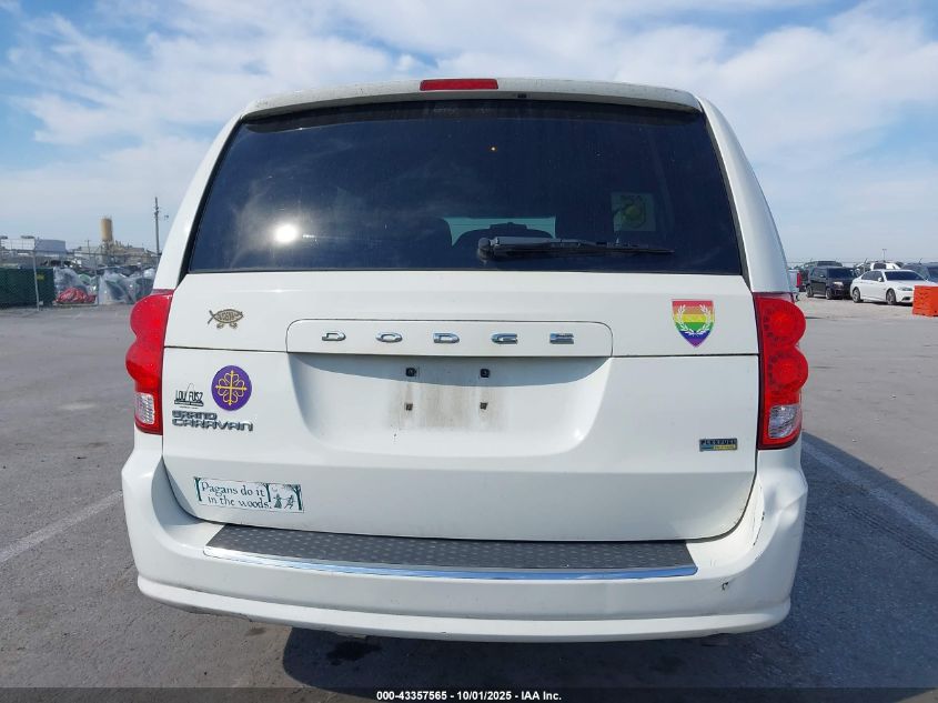 2013 Dodge Grand Caravan Sxt VIN: 2C4RDGCG6DR520244 Lot: 43357565
