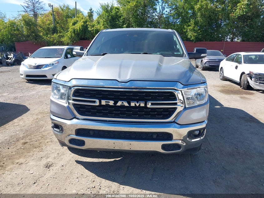 2022 RAM 1500 BIG HORN  4X4 5'7 BOX - 1C6RRFFG5NN378241
