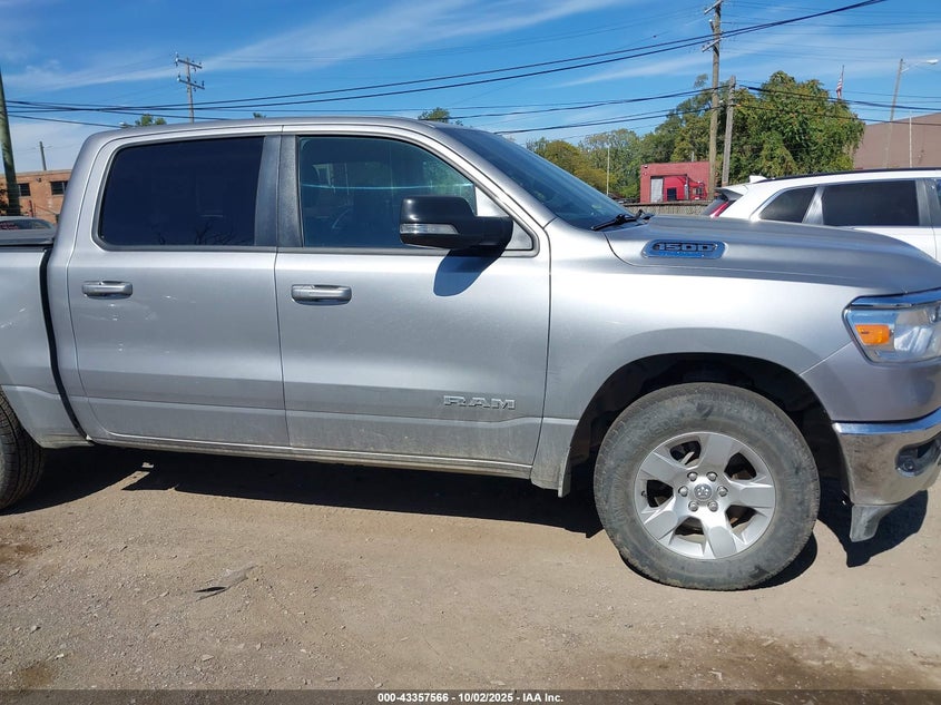 2022 RAM 1500 BIG HORN  4X4 5'7 BOX - 1C6RRFFG5NN378241