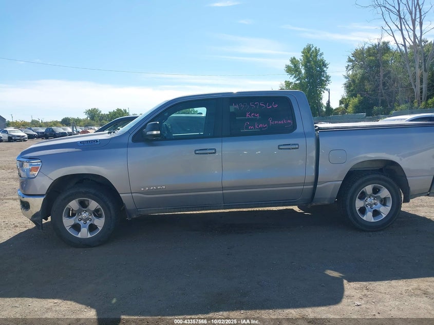 2022 RAM 1500 BIG HORN  4X4 5'7 BOX - 1C6RRFFG5NN378241