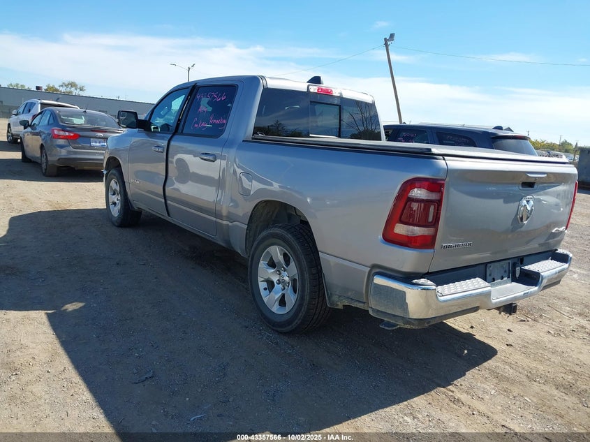 2022 RAM 1500 BIG HORN  4X4 5'7 BOX - 1C6RRFFG5NN378241