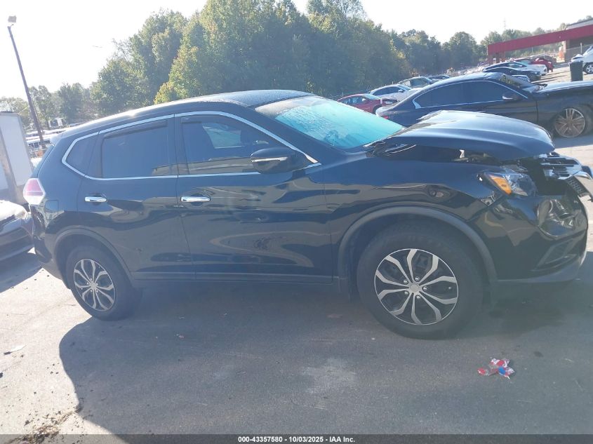 2015 Nissan Rogue S VIN: KNMAT2MV2FP591896 Lot: 43357580