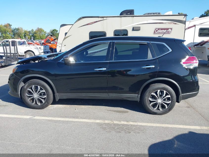 2015 Nissan Rogue S VIN: KNMAT2MV2FP591896 Lot: 43357580