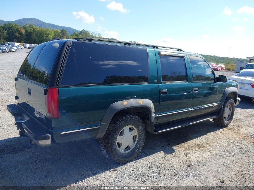 1998 Chevrolet Suburban 1500 VIN: 3GNFK16R9WG139863 Lot: 43357608