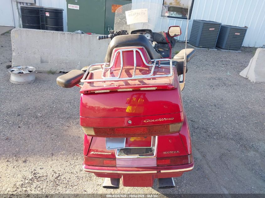 1998 Honda Gl1500 A VIN: 1HFSC2207WA002278 Lot: 43357620