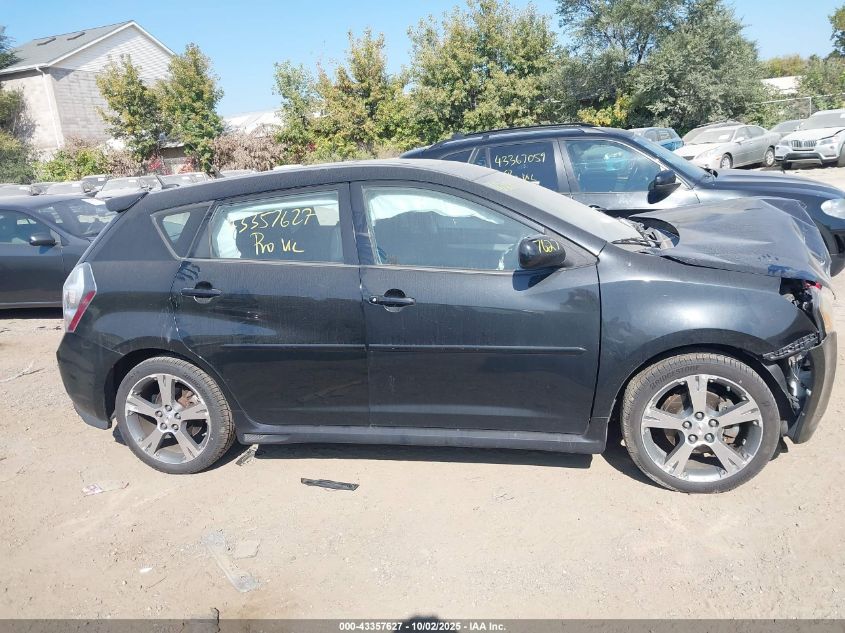 2009 Pontiac Vibe Gt VIN: 5Y2SR67059Z432082 Lot: 43357627