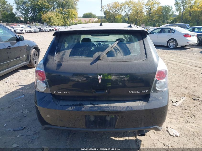 2009 Pontiac Vibe Gt VIN: 5Y2SR67059Z432082 Lot: 43357627