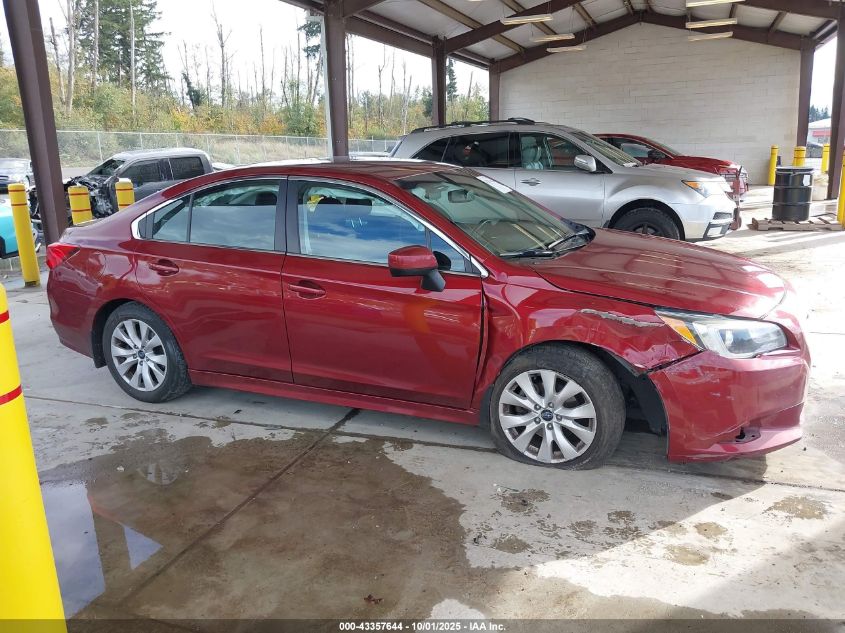 2015 Subaru Legacy 2.5I Premium VIN: 4S3BNAC61F3027456 Lot: 43357644