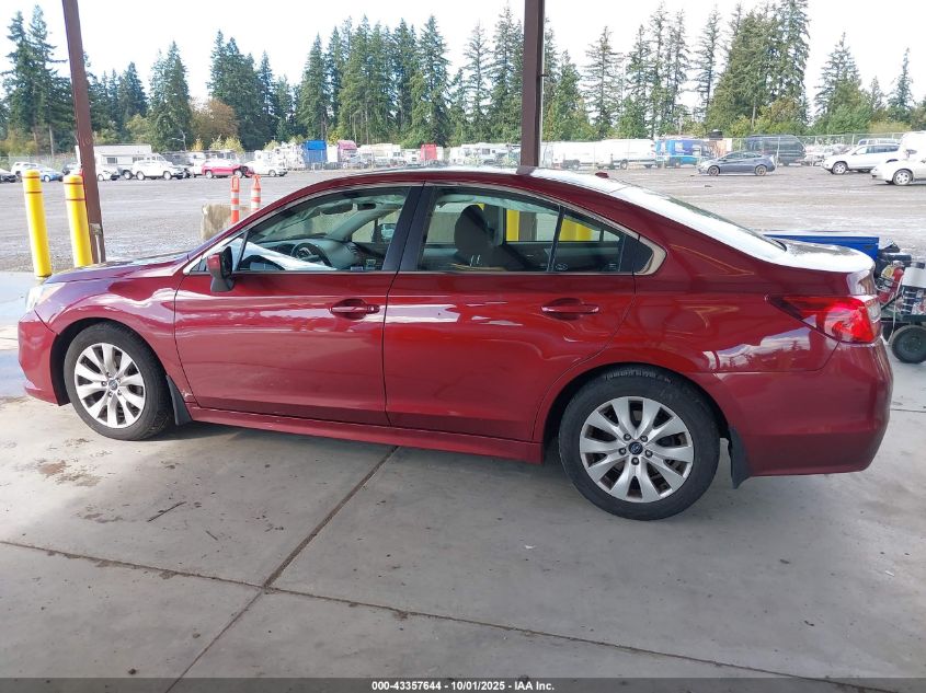 2015 Subaru Legacy 2.5I Premium VIN: 4S3BNAC61F3027456 Lot: 43357644