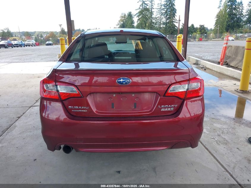 2015 Subaru Legacy 2.5I Premium VIN: 4S3BNAC61F3027456 Lot: 43357644
