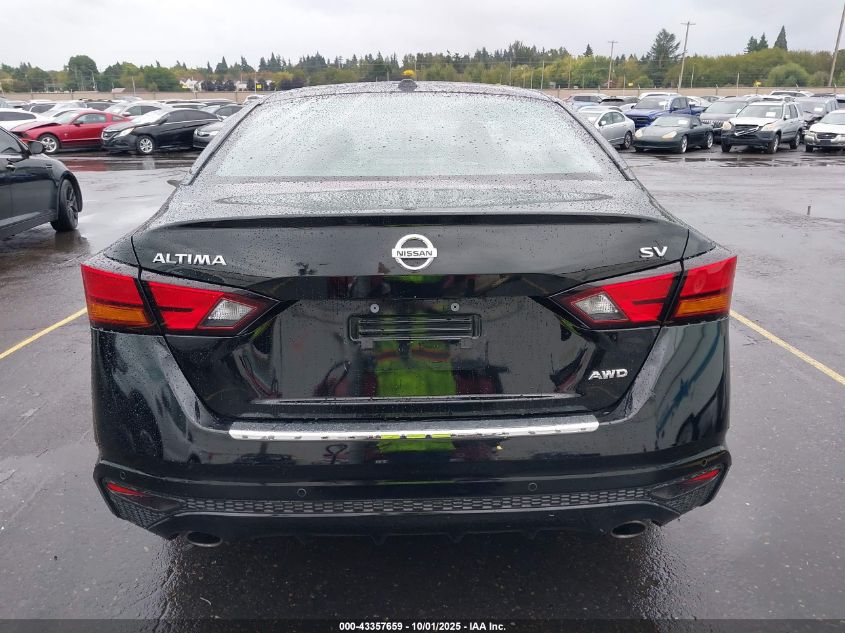 2022 Nissan Altima Sv Intelligent Awd VIN: 1N4BL4DW1NN416516 Lot: 43357659
