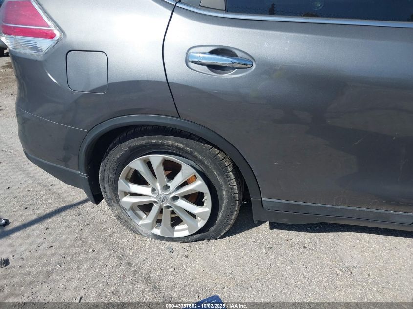 2015 Nissan Rogue Sv VIN: 5N1AT2MV4FC769231 Lot: 43357662