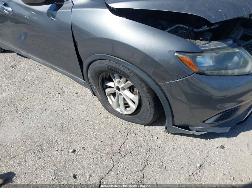 2015 Nissan Rogue Sv VIN: 5N1AT2MV4FC769231 Lot: 43357662