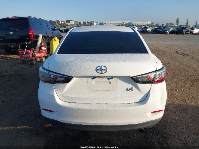 2016 Scion Ia VIN: 3MYDLBZV7GY127767 Lot: 43357664