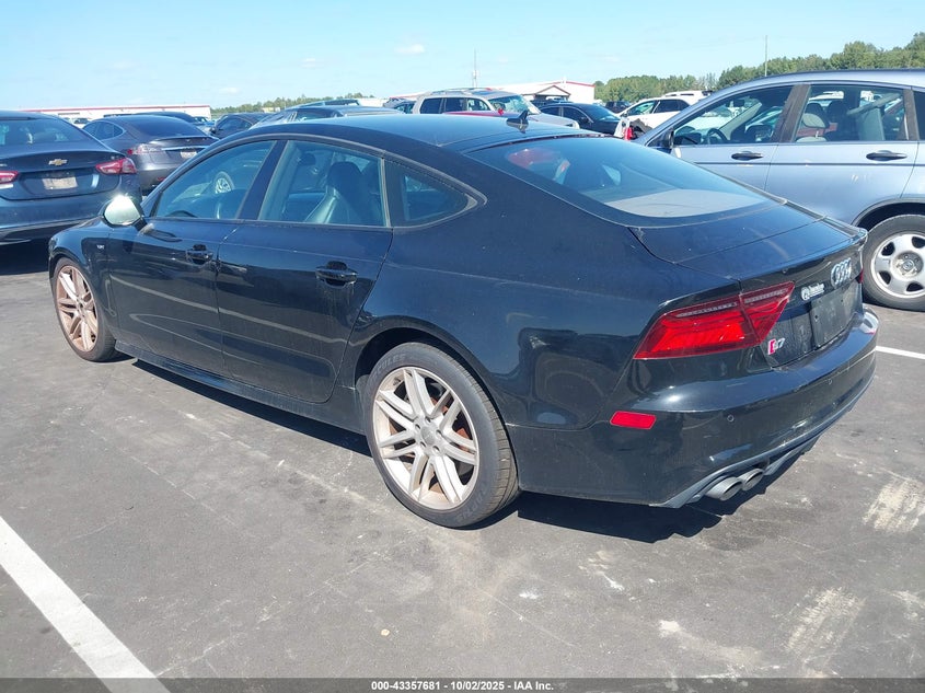 2016 AUDI S7 4.0T WAUW2AFC3GN017316