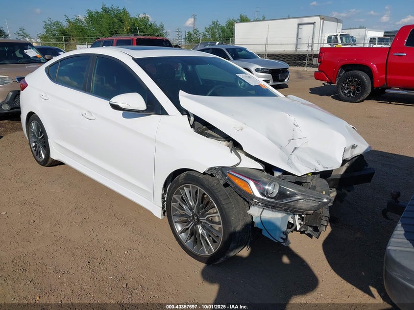 KMHD04LB5JU534753 2018 Hyundai Elantra Sport auction photo 1