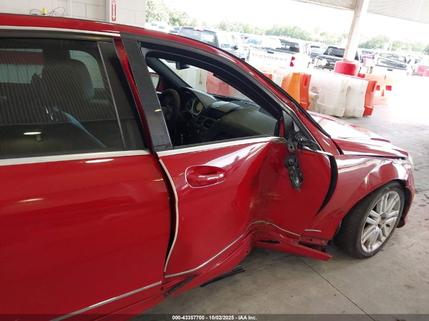 2008 Mercedes-Benz C 300 Luxury/Sport VIN: WDDGF54X68F036274 Lot: 43357700