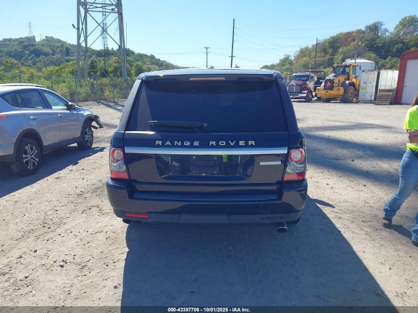 2012 Land Rover Range Rover Sport Supercharged VIN: SALSH2E47CA719097 Lot: 43357706