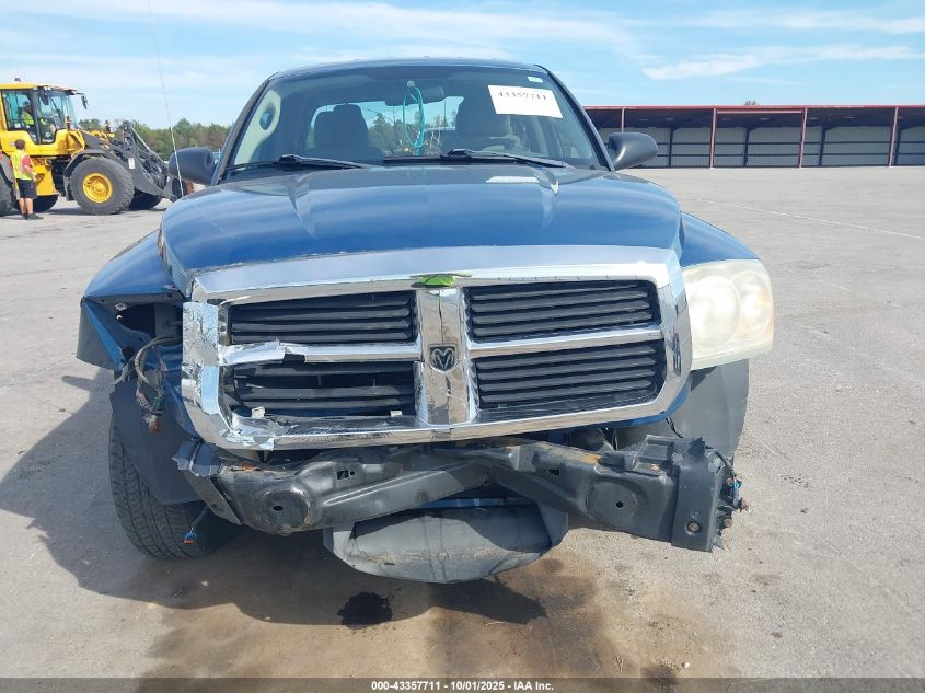2005 Dodge Dakota Slt VIN: 1D7HE42N75S326013 Lot: 43357711