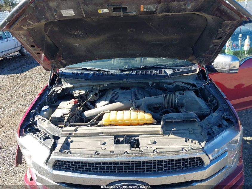 2018 Ford F-150 Platinum VIN: 1FTEW1EG4JFA32691 Lot: 43357727