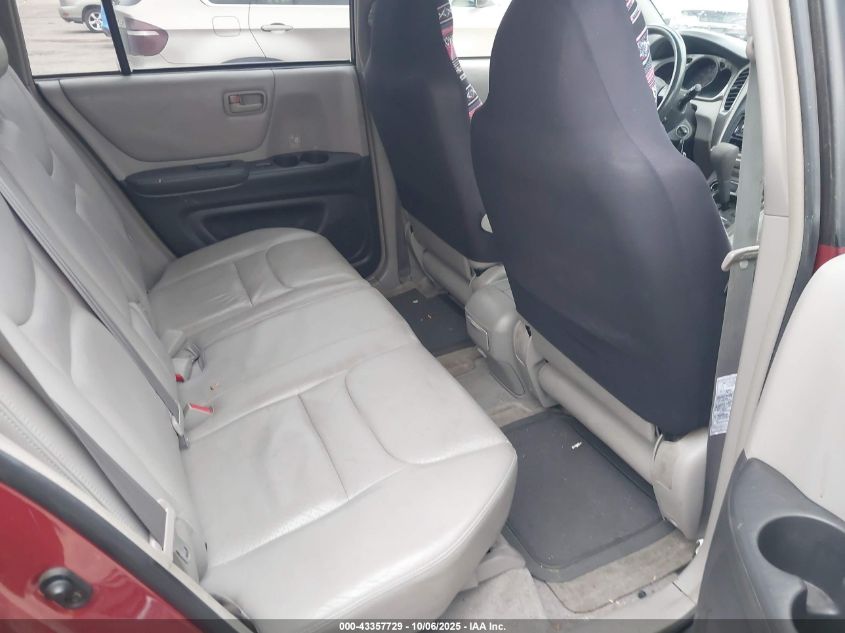 2003 Toyota Highlander V6 VIN: JTEGF21A730118014 Lot: 43357729