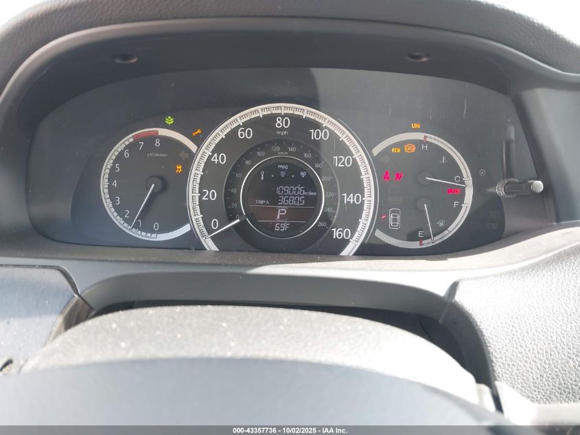 2013 Honda Accord Ex-L V-6 VIN: 1HGCR3F80DA036371 Lot: 43357736