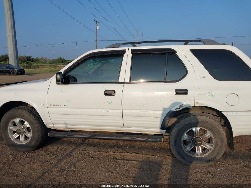 2000 Isuzu Rodeo Ls/Lse/S 3.2L VIN: 4S2CK58W1Y4323057 Lot: 43357739