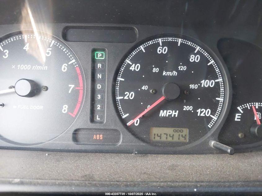 2000 Isuzu Rodeo Ls/Lse/S 3.2L VIN: 4S2CK58W1Y4323057 Lot: 43357739