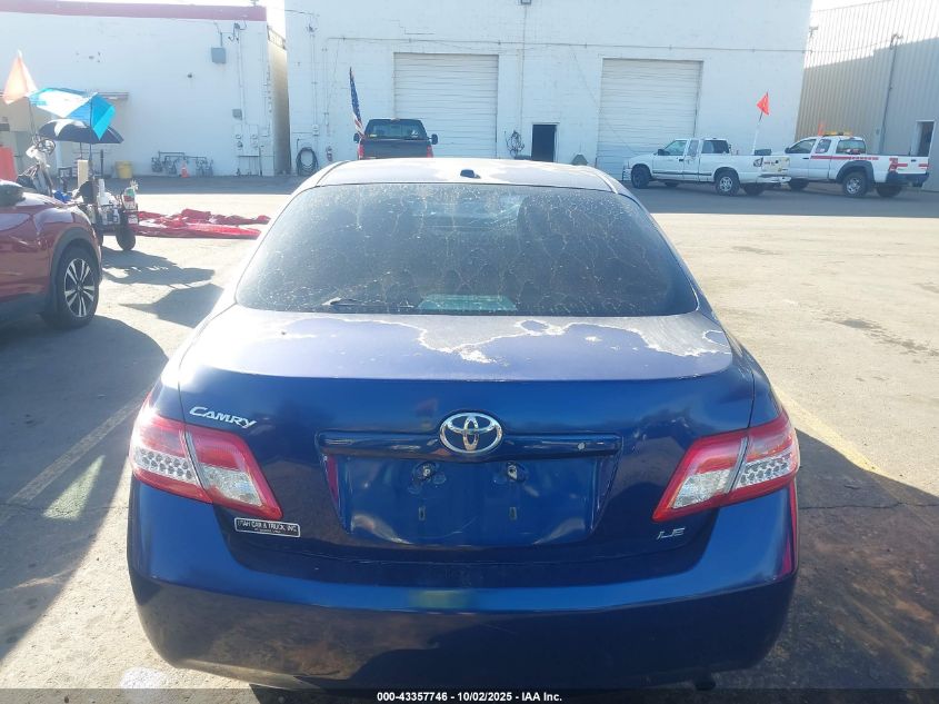2011 Toyota Camry Le VIN: 4T1BF3EK0BU723485 Lot: 43357746