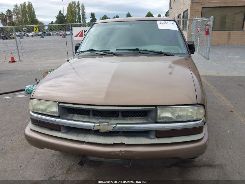 2002 Chevrolet S-10 VIN: 1GCCS195728208179 Lot: 43357760