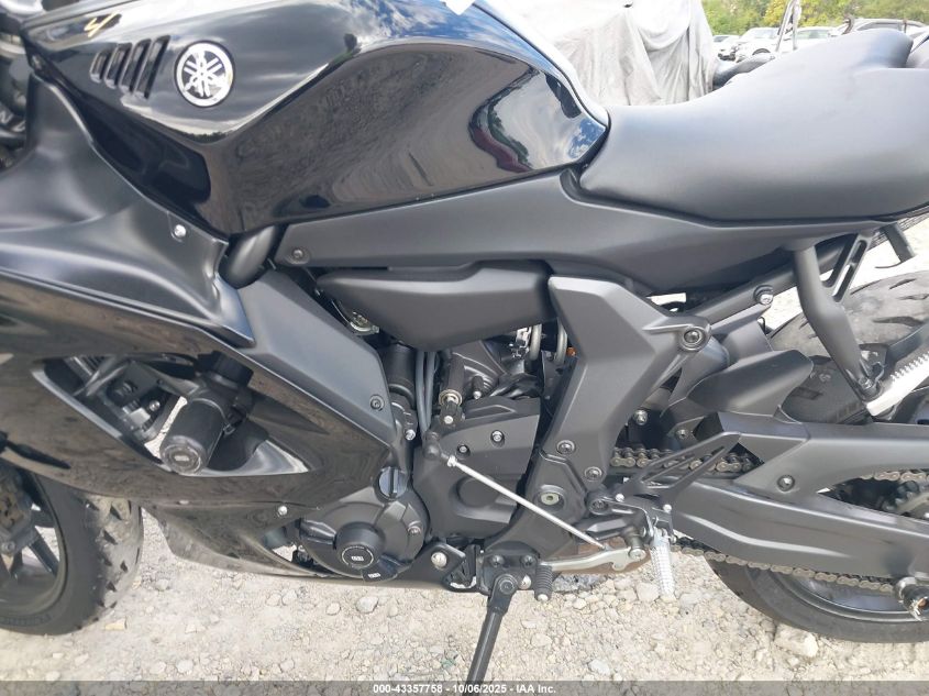 2022 Yamaha Yzfr7 VIN: JYARM38E3NA001329 Lot: 43357758