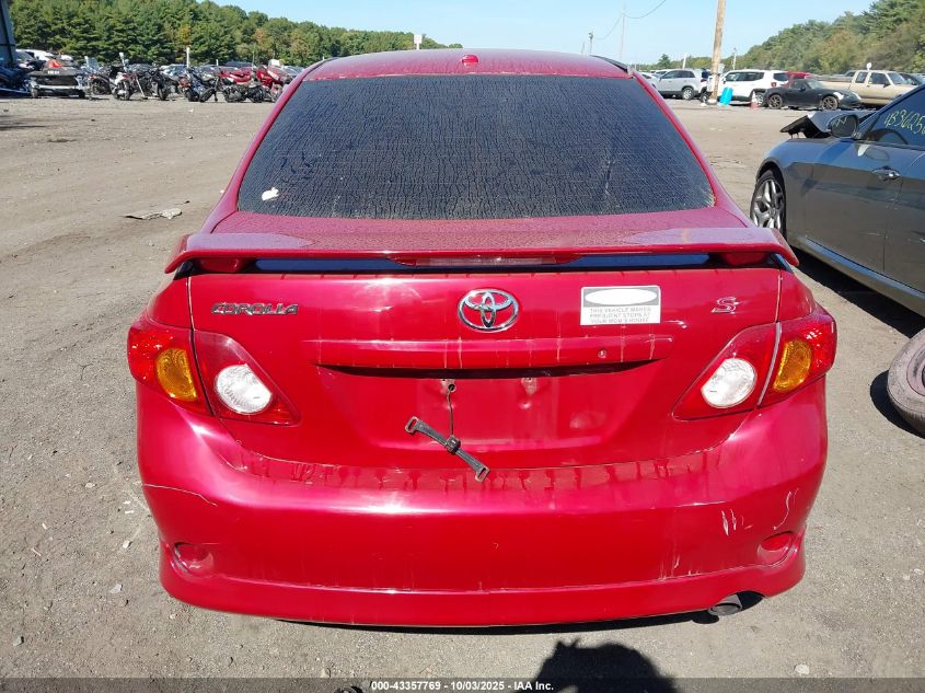 2010 Toyota Corolla S VIN: 1NXBU4EE9AZ337488 Lot: 43357769