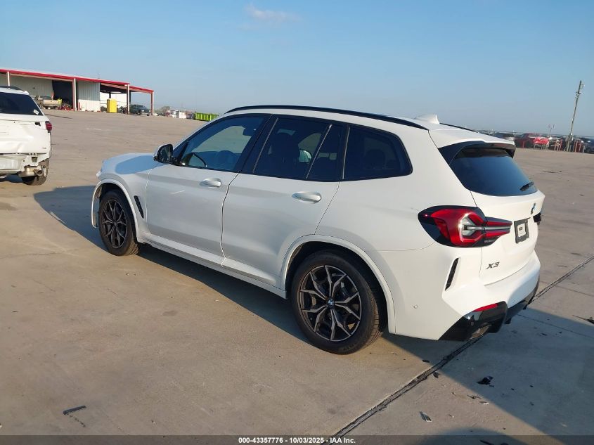 2024 BMW X3 SDRIVE30I - WBX47DP01RN310459