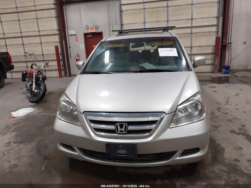 2006 Honda Odyssey Ex-L VIN: 5FNRL38706B446015 Lot: 43357801
