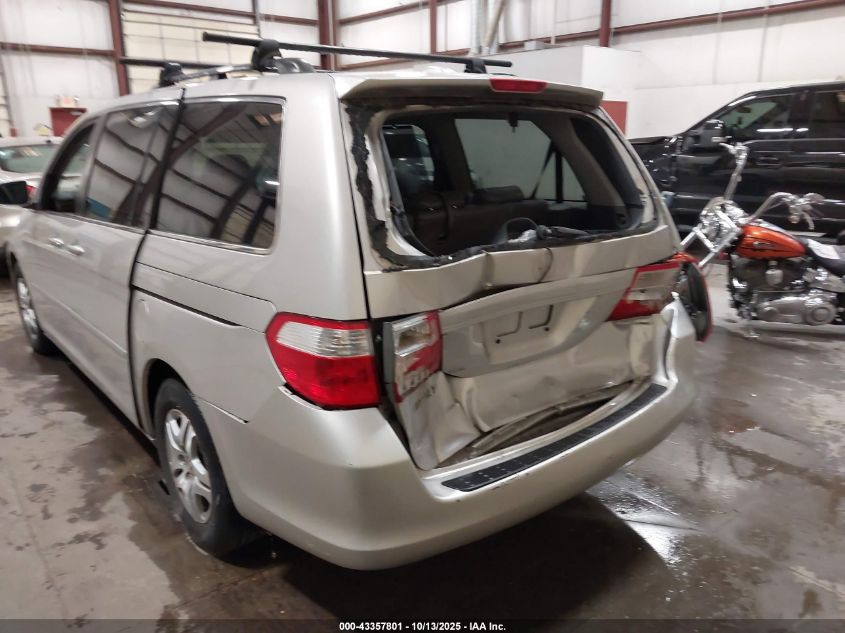2006 Honda Odyssey Ex-L VIN: 5FNRL38706B446015 Lot: 43357801
