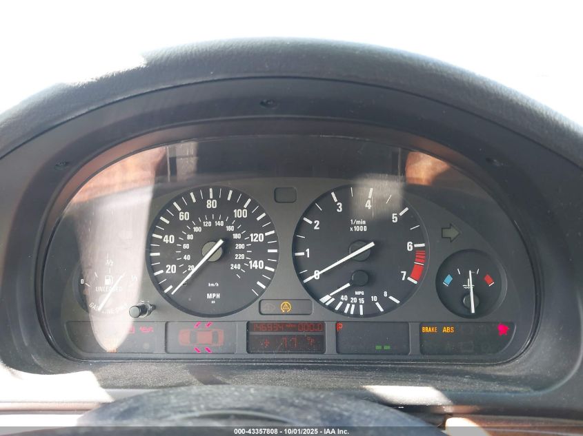 2001 BMW 525Ia VIN: WBADS43471GD85986 Lot: 43357808