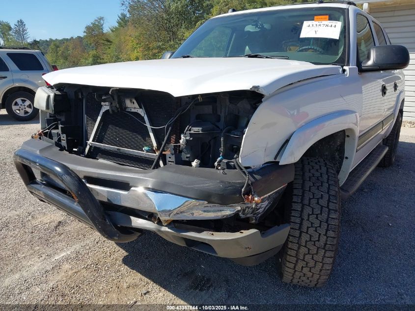 2005 Chevrolet Avalanche 1500 Z71 VIN: 3GNEK12Z75G158699 Lot: 43357844