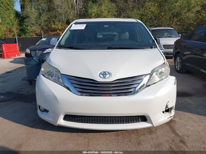 2015 Toyota Sienna Xle Premium 8 Passenger VIN: 5TDYK3DC0FS675100 Lot: 43357846