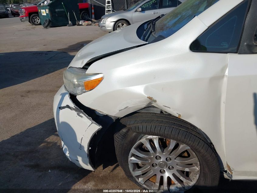 2015 Toyota Sienna Xle Premium 8 Passenger VIN: 5TDYK3DC0FS675100 Lot: 43357846