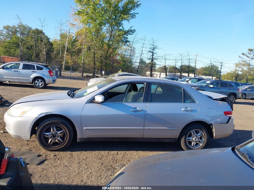 2004 Honda Accord 2.4 Lx VIN: 1HGCM56374A140712 Lot: 43357853