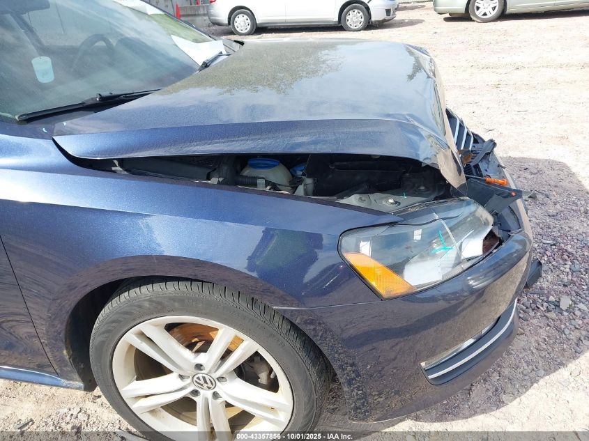 2012 Volkswagen Passat 3.6L V6 Se VIN: 1VWBM7A37CC047184 Lot: 43357856