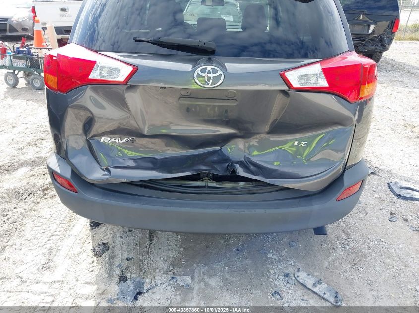 2015 Toyota Rav4 Le VIN: 2T3ZFREV6FW153386 Lot: 43357860