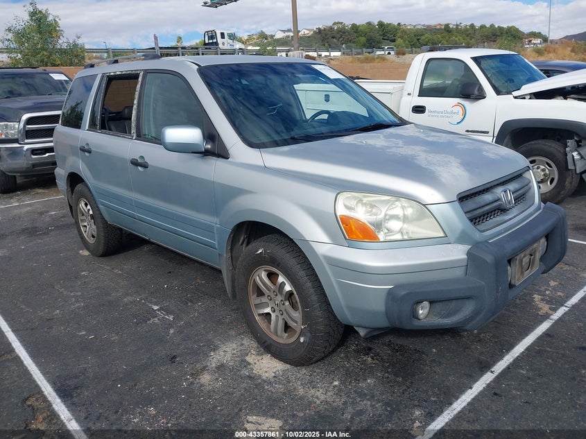 2HKYF186X3H544965 2003 Honda Pilot Ex-L auction photo 1