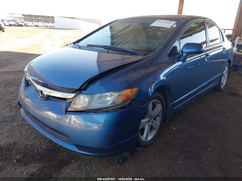2007 Honda Civic Ex VIN: 1HGFA16857L136659 Lot: 43357887