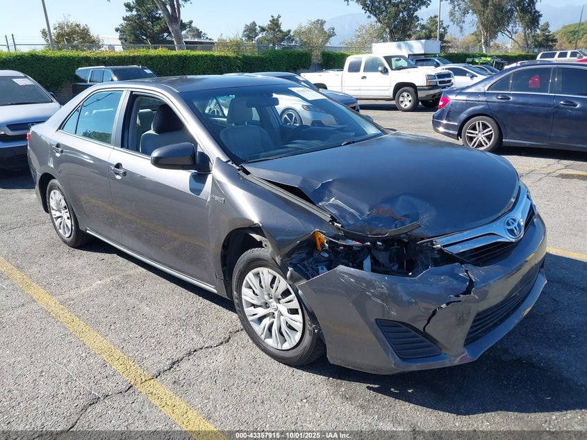 2013 TOYOTA CAMRY HYBRID LE - 4T1BD1FK9DU083501