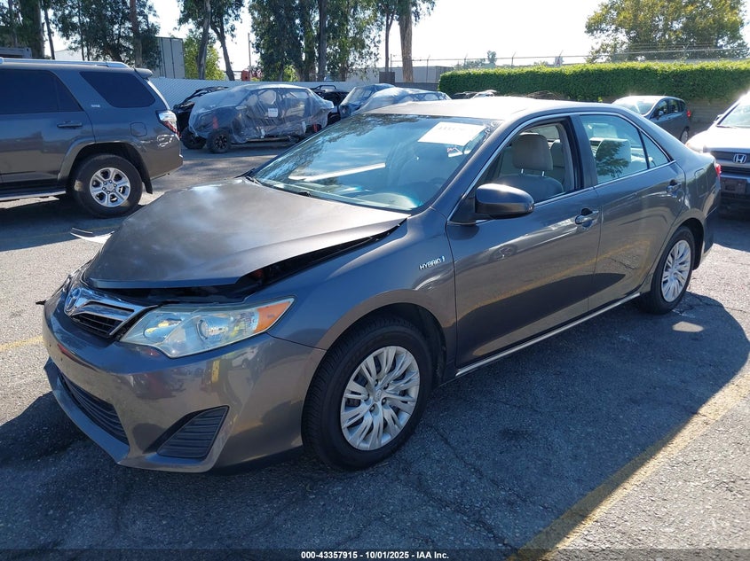 2013 TOYOTA CAMRY HYBRID LE - 4T1BD1FK9DU083501