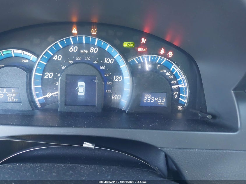 2013 TOYOTA CAMRY HYBRID LE - 4T1BD1FK9DU083501