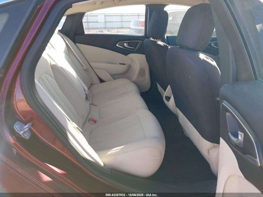 2016 Chrysler 200 Lx VIN: 1C3CCCFBXGN180376 Lot: 43357932