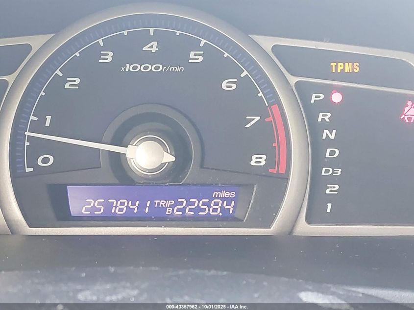 2009 Honda Civic Vp VIN: 2HGFA16369H337829 Lot: 43357962